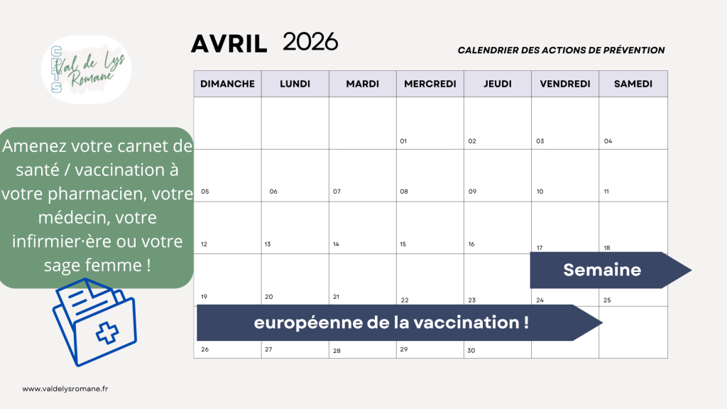 Calendrier de prévention